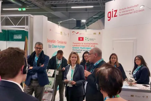 Projektpräsenz beim Hydrogene Dialogue 2024